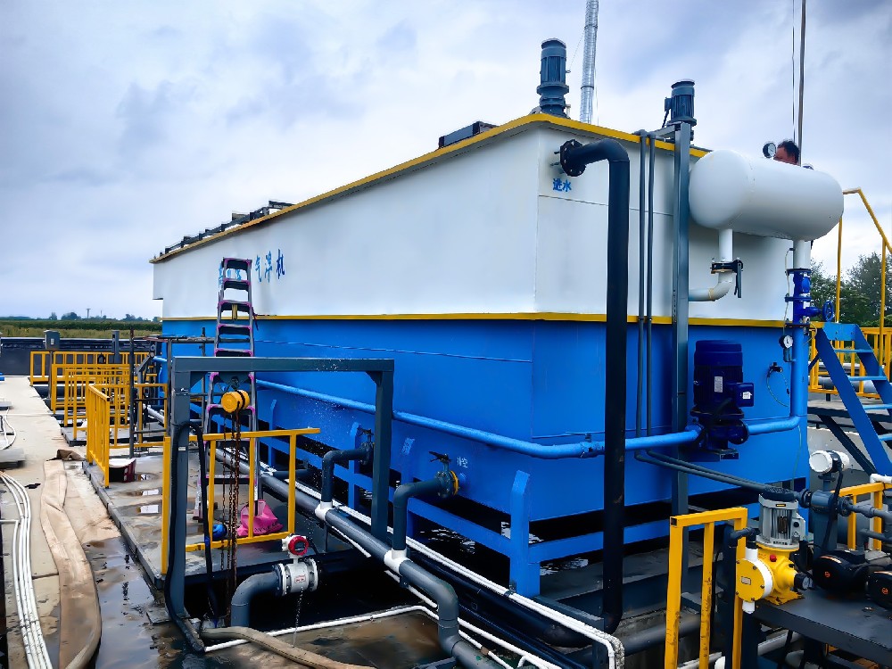 气浮机在塑料清洗废水除杂中的应用要点